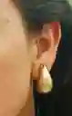 Aros Gota Viral Chapado En Oro 18k Earcuff Sin Perforación