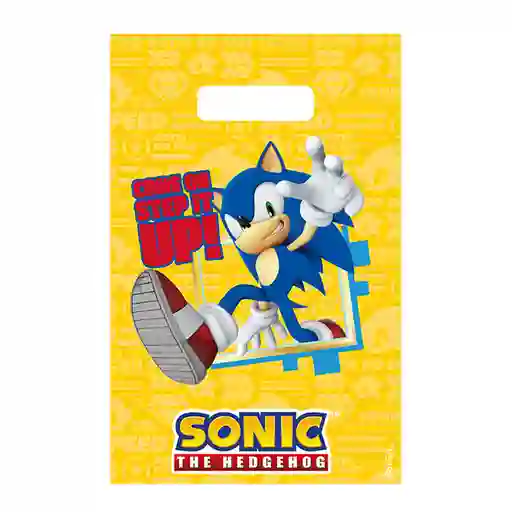 Bolsa De Dulce Sonic 6 Unidades