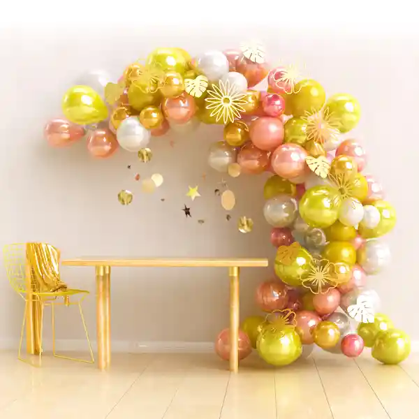 Set Arco Globos Organicos Primavera 70 Globos