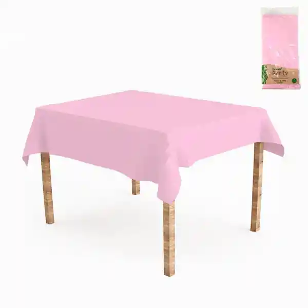 Mantel De Papel Ecologico Bio Rosado