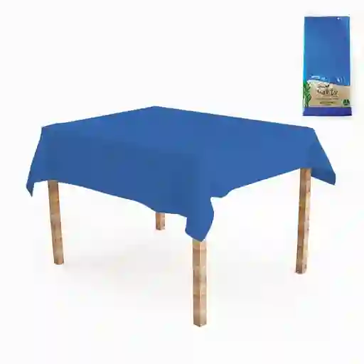 Mantel De Papel Ecologico Bio Azul