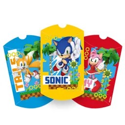 Caja Sorpresa Sonic 6 Unidades