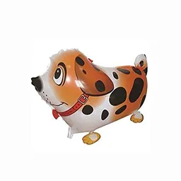 Globo Mylar Caminante Perro Cafe