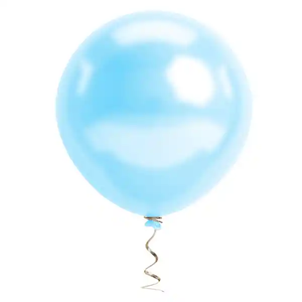 Globo #36 M.g. Macaron Celeste 1 Unidad