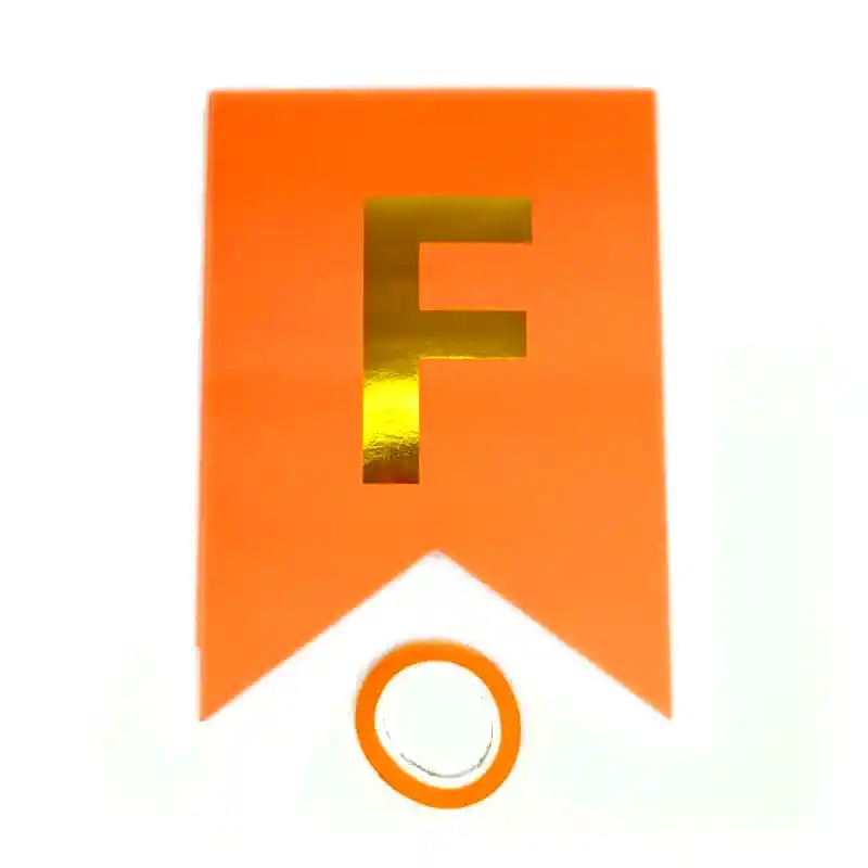 Banner F.c. Fluor Naranjo 2 Mts