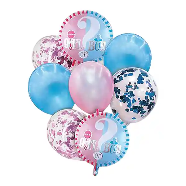 Globo Mylar/latex Revelacion De Sexo