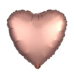 Globo Mylar Corazon Rose Gold