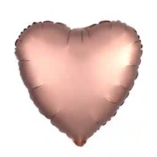 Globo Mylar Corazon Rose Gold