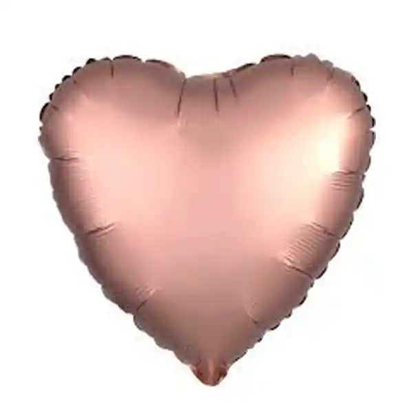 Globo Mylar Corazon Rose Gold