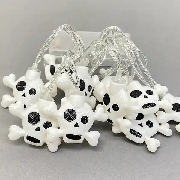 Guirnalda Led Calavera 10 Unidades