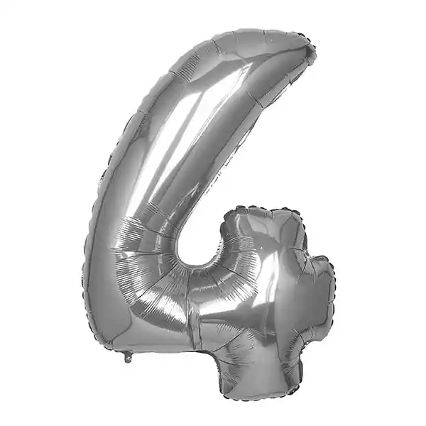 Globo Mylar 32" Silver # 4