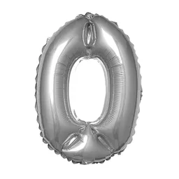 Globo Mylar 40" Silver # 0