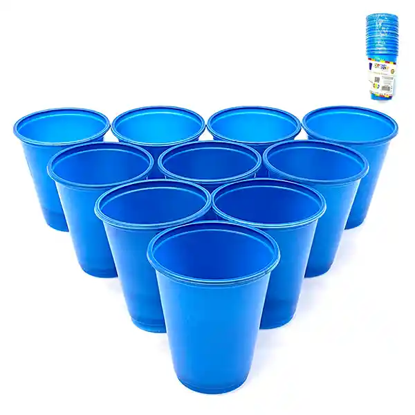 Vaso 7oz Azul 25 Unidades