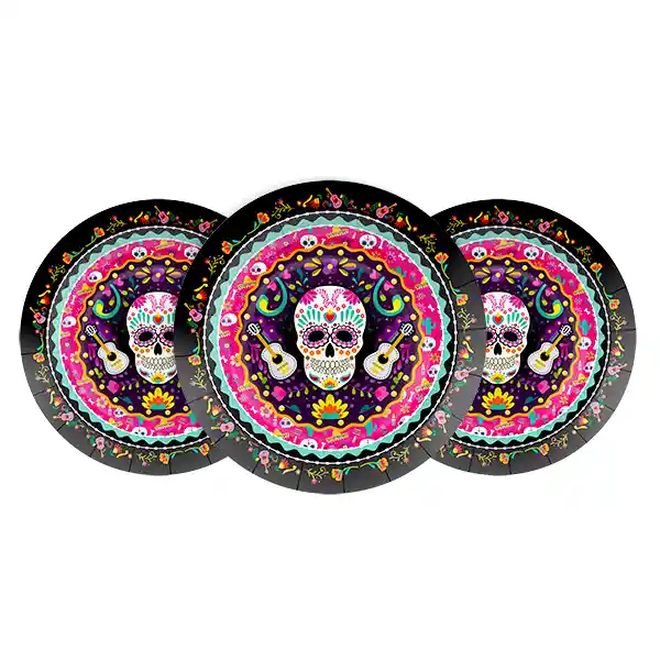 Plato Catrina 6 Unidades