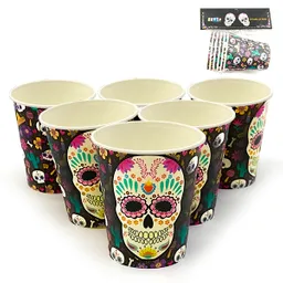 Vaso Polipapel Catrina 6 Unidades