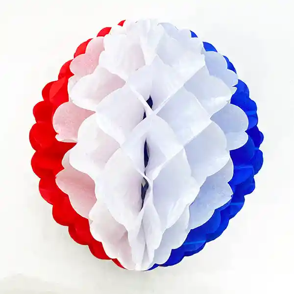 Adorno Tricolor Globo (20 Cm)