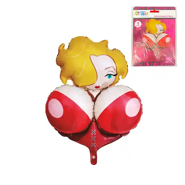 Globo Mylar Miss Boobs
