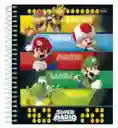 Cuaderno Book Super Mario 120 Hojas 7mm