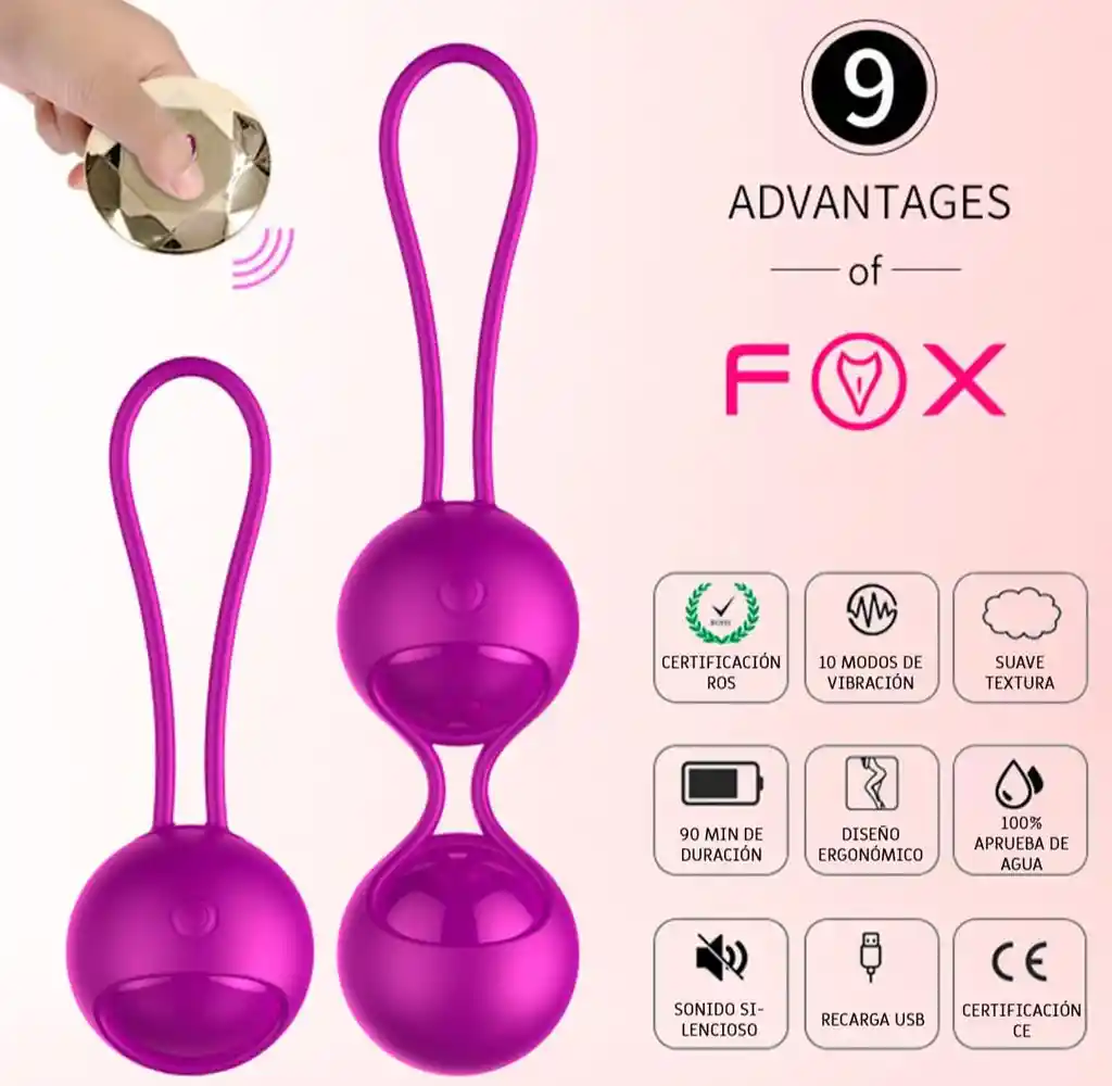 Bolas Chinas Kegel Fox Vibrador