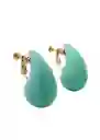 Aros Gota Celeste Earcuff Sin Perforacion Drop