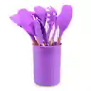 Set De Utensilios 11 Piezas Morado