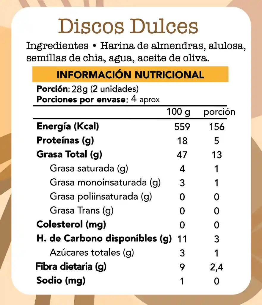 Keto Discos Dulces Keto Low Carb