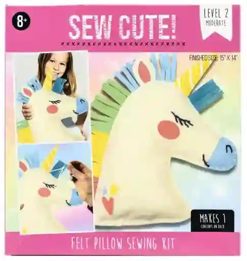 Sew Cute Kit Manualidades Almohada/cojín Unicornio