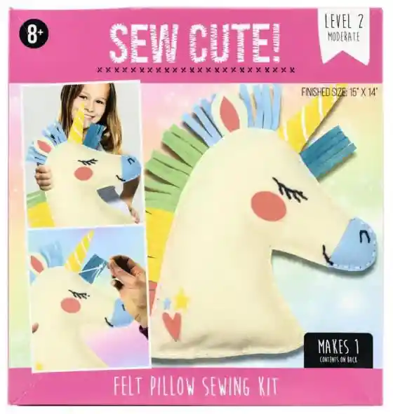 Sew Cute Kit Manualidades Almohada/cojín Unicornio