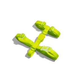 Zee-dog-neo Pro- H Harness- Lime Medium (cuello 31 - 50 Cm / Barriga 42-69 Cm)