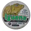 Nylon Balsax Iguana Gold 0,35mm 150mtros 15kg Jandar Gold Sinking