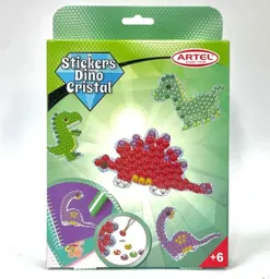 Stickers Crystal Dino Painting Artel