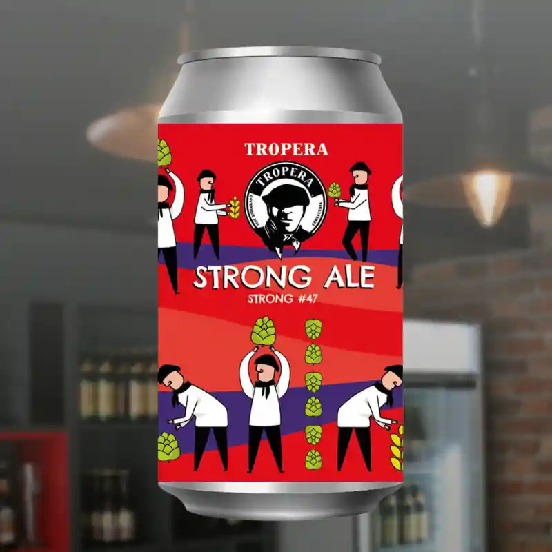 Tropera Strong #47 (british Strong Ale) Lata 355cc