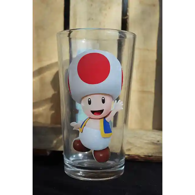 Vaso Vidrio Toad