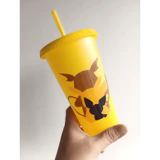 Vaso Tipo Starbucks Pokémon Pikachu