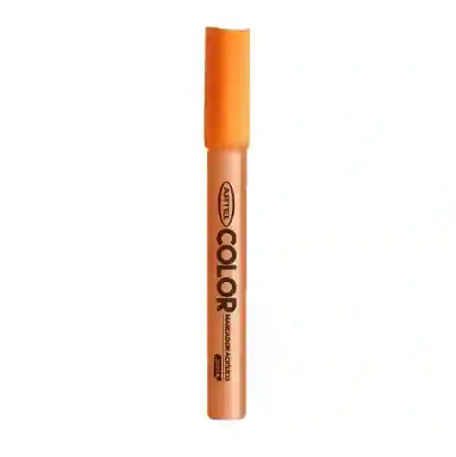 Marcador Acrilico Artel 2mm Naranjo