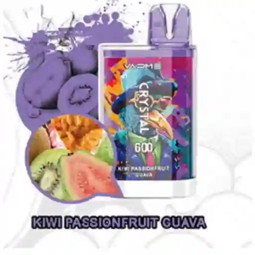 Vaper 600 Puffs Kiwi Passion Fruit Guava