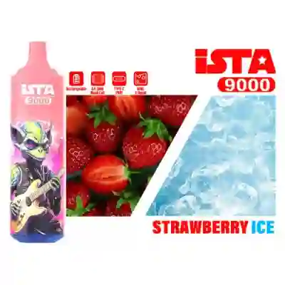 Vaper 9000 Puffs Strawberry Ice, 5% Nic