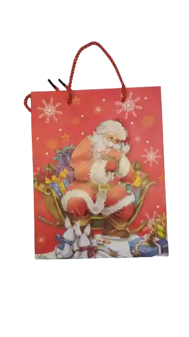 Bolsa De Regalo Mediana Navidad