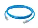 Cable De Red Categoria Catt6e De 2 Mts Azul