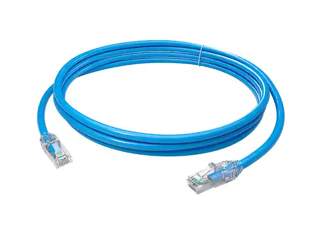 Cable De Red Categoria Catt6e De 2 Mts Azul