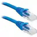 Cable De Red Categoria Catt6e De 2 Mts Azul