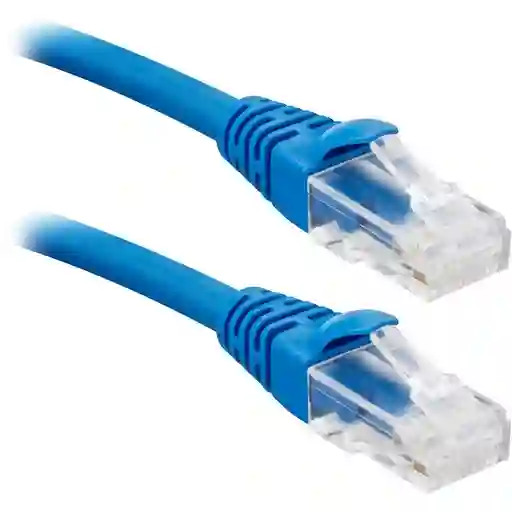 Cable De Red Categoria Catt6e De 2 Mts Azul