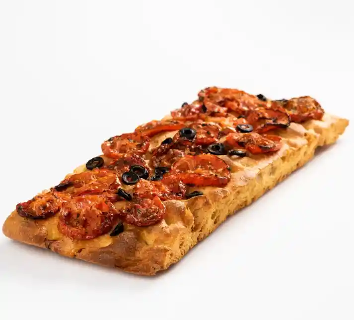 Focaccia Tomate Aceitunas