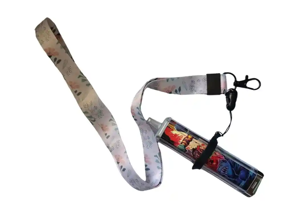 Collar Color Blanco Para Vaper Aro Mediano