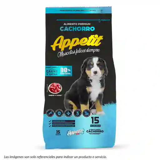 Appetit Cachorros - Carne Y Avena 15kg