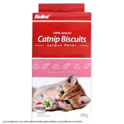 Bioline Galletas De Catnip Y Salmón 20g