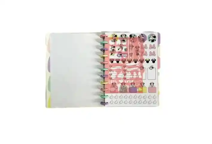 Cuaderno Discos Carta Minnie Mouse