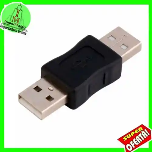 Adaptador Usb A Usb 2.0 Radio Del Auto Conector Usb Macho A Usb Macho 2.0 Acoplador Usb Normal A Usb Normal