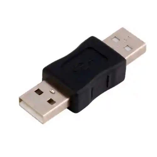 Adaptador Usb A Usb 2.0 Radio Del Auto Conector Usb Macho A Usb Macho 2.0 Acoplador Usb Normal A Usb Normal