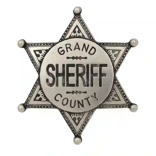 Placa De Sheriff Grand County 113/nq Denix